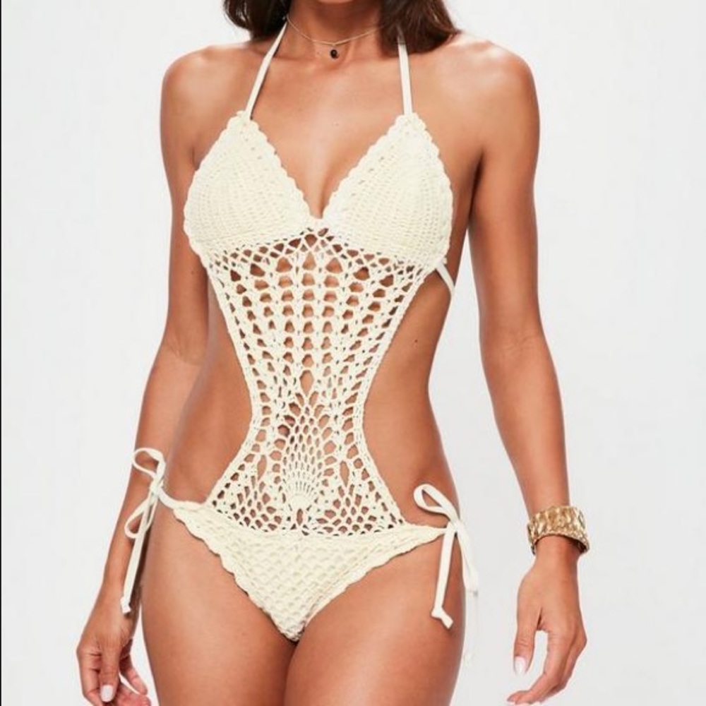 BRAND NEW crochet swimsuit
